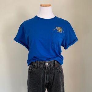 Vintage Auto Salvage Pocket Tee M